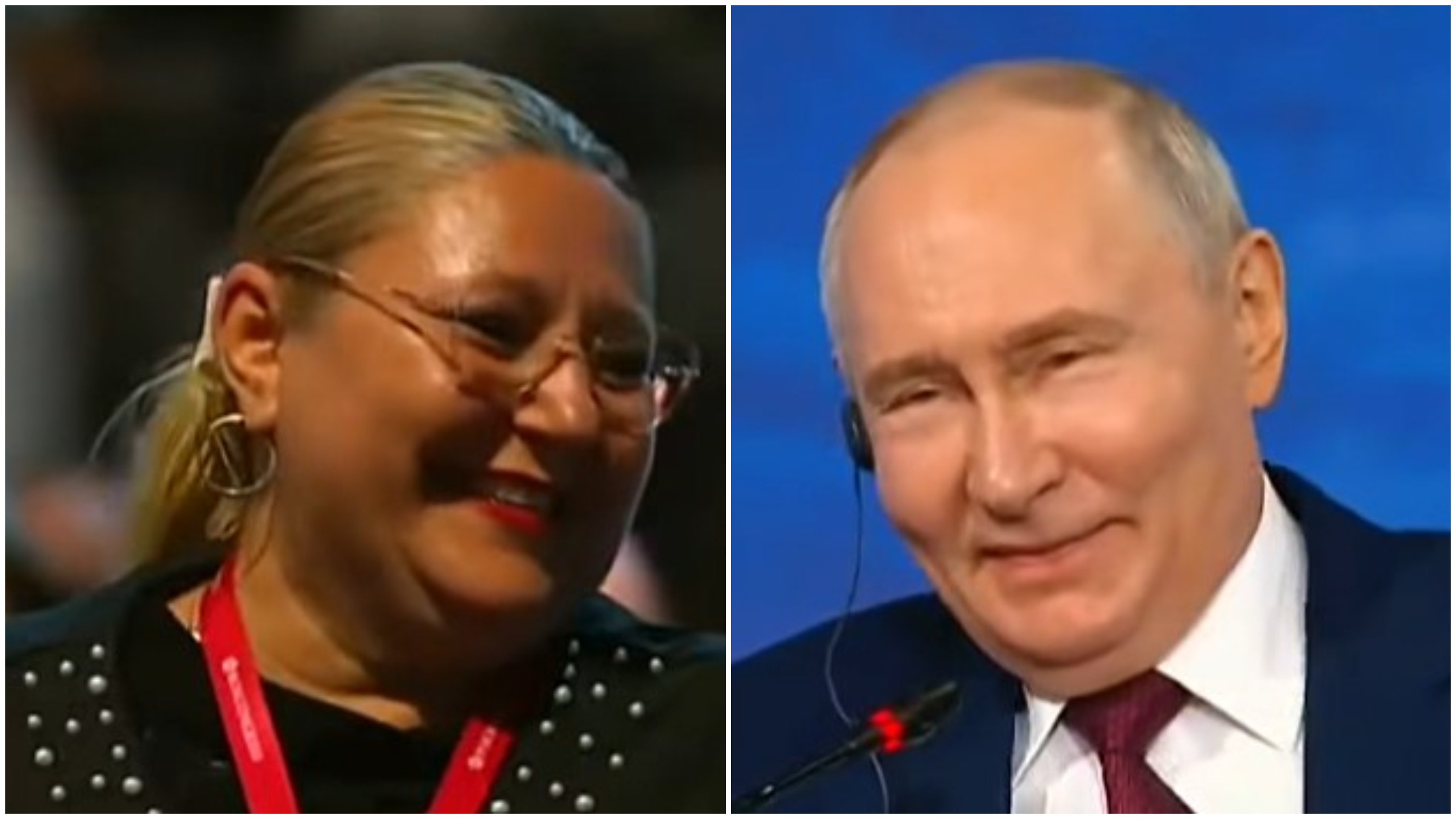 VIDEO. Diana Șoșoacă a ținut un discurs în fața lui Vladimir Putin: ”Vă admirăm”. Reacția președintelui Rusiei