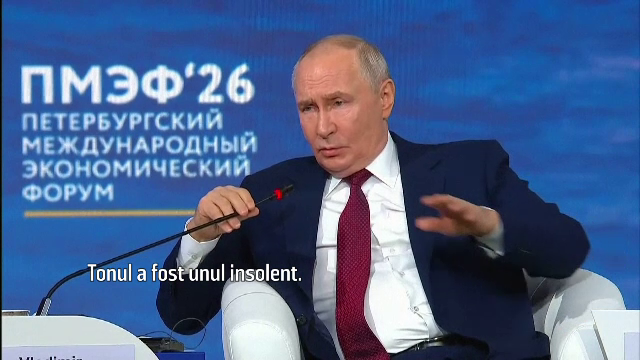 Putin refuză să înceteze războiul, dar propovăduiește democrația: ”Asta îi sfătuiesc pe toți”. Supărat că a fost făcut bătrân
