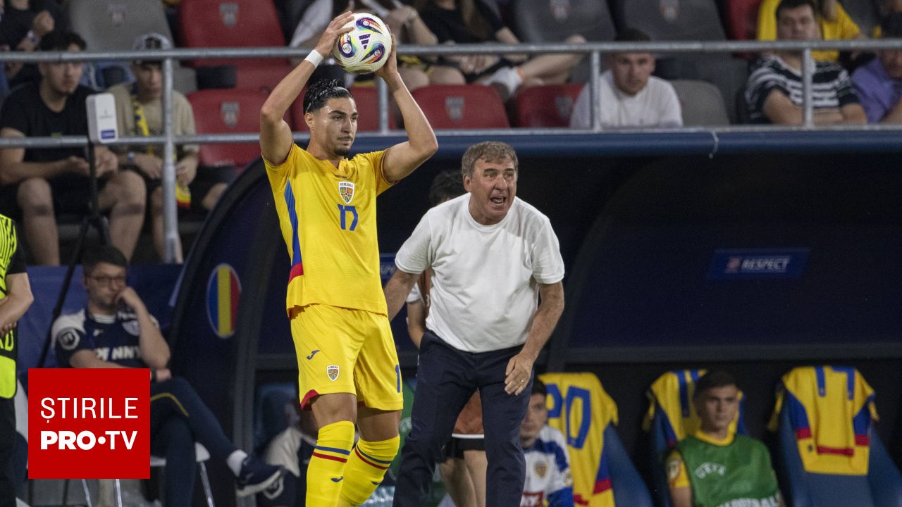 Poza pentru articolul România a învins cu 2-1 Țara Galilor, în primul meci de acasă cu Hagi în noul mandat de selecționer