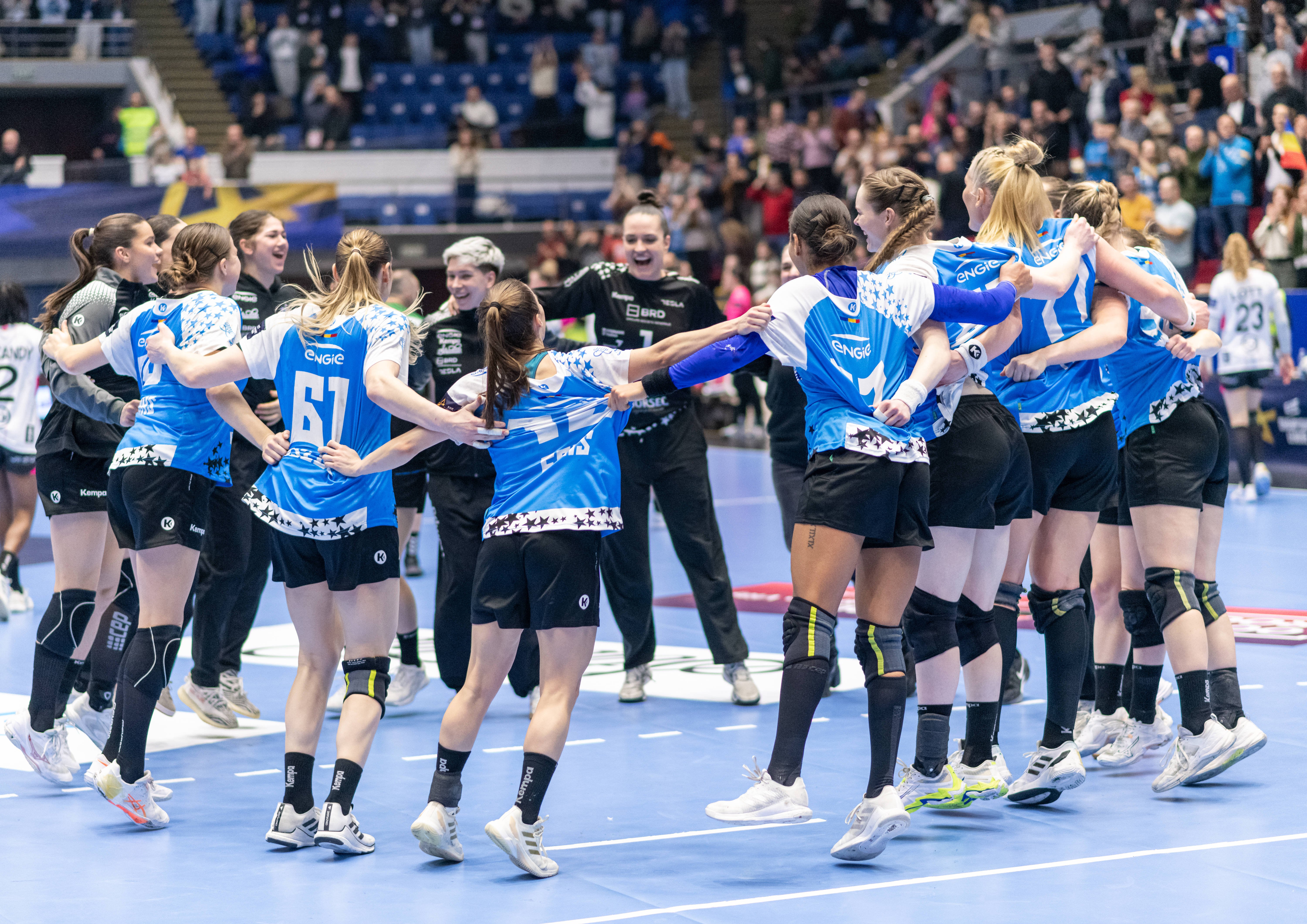 CSM Bucureşti a câştigat medalia de bronz în Liga Campionilor, după victoria cu Brest Bretagne Handball