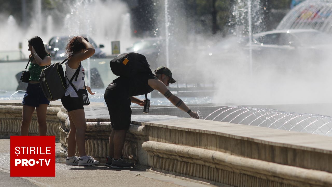 Temperaturi de până la 36 de grade, sâmbătă, în România. Cea mai mare parte a țării, sub atenționare de caniculă