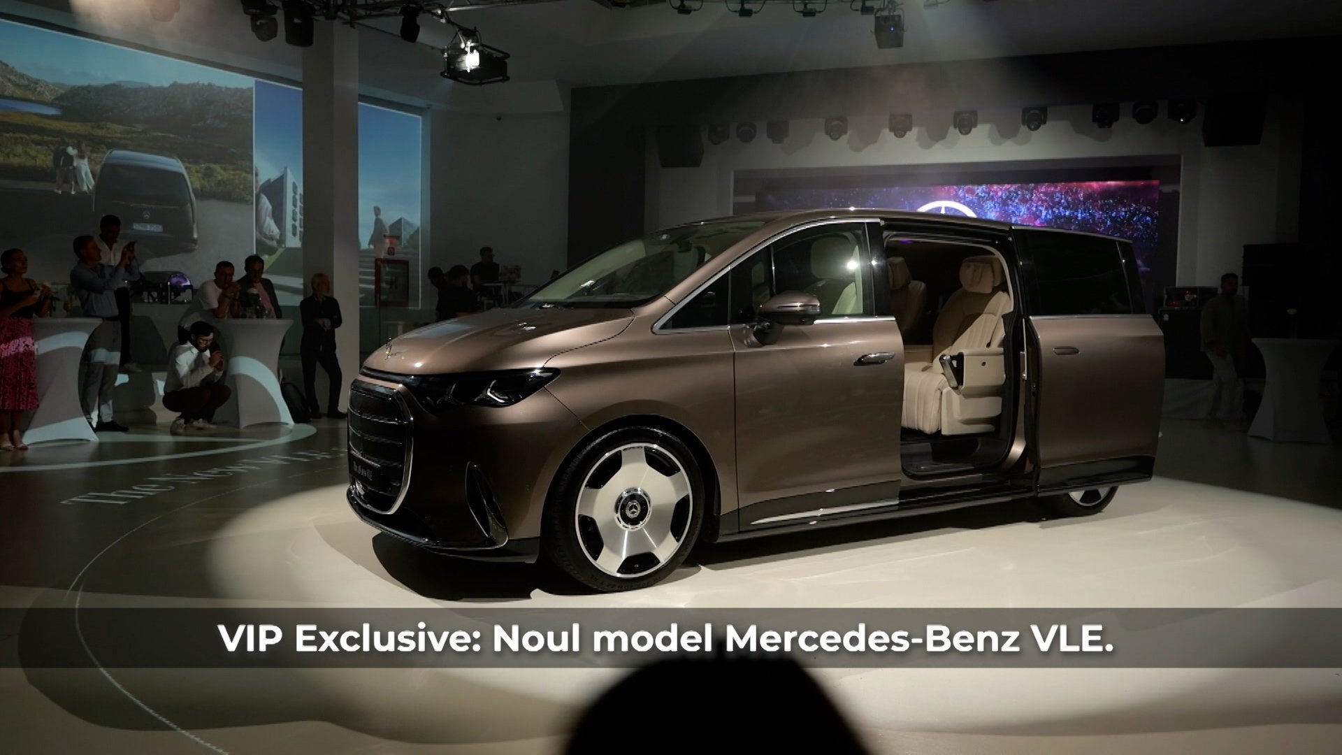 (P) Noul Mercedes-Benz VLE: eleganță, tehnologie și mobilitate 100% electrică într-un segment complet nou