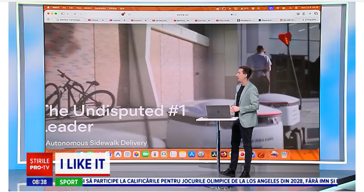 Cum funcționează roboții care îți livrează direct mâncarea comandată de la restaurant