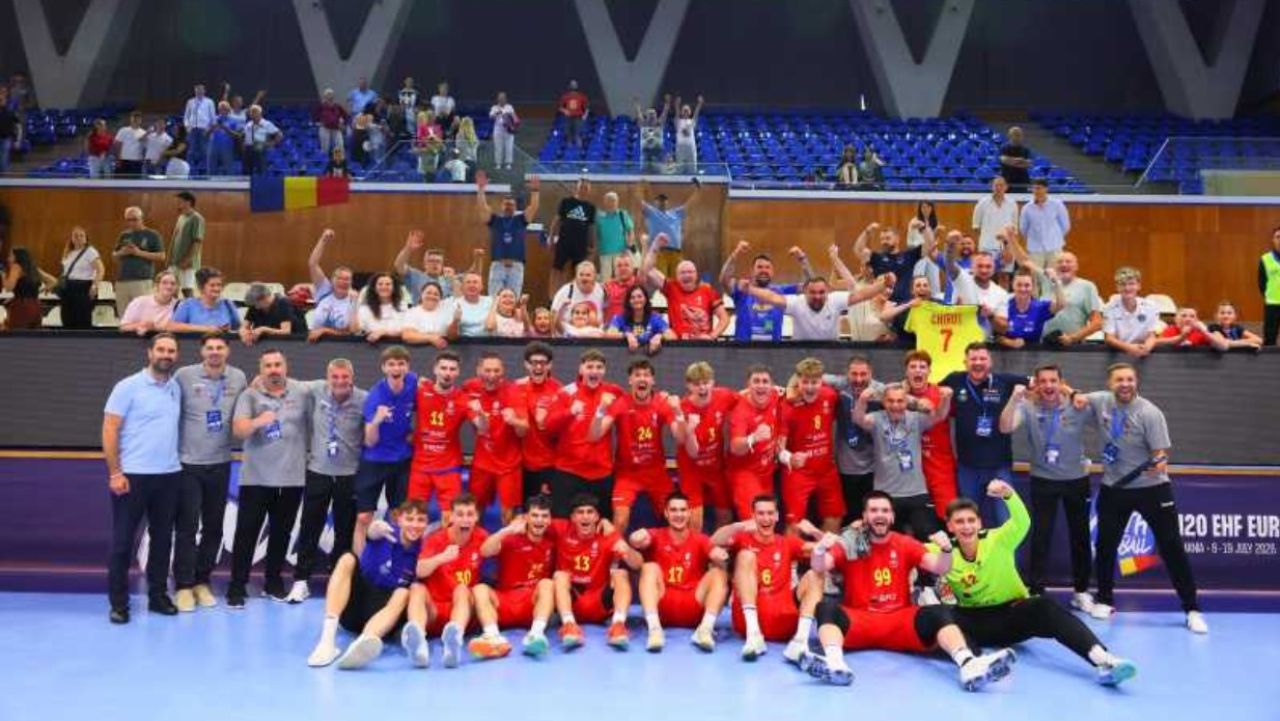 România se califică în grupele principale la Campionatul European U20 la handbal masculin