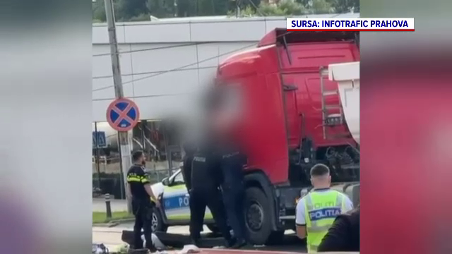 Descoperirea bizară făcută de polițiști după ce un șofer de TIR s-a abătut de la traseu și nu a mai răspuns la telefon