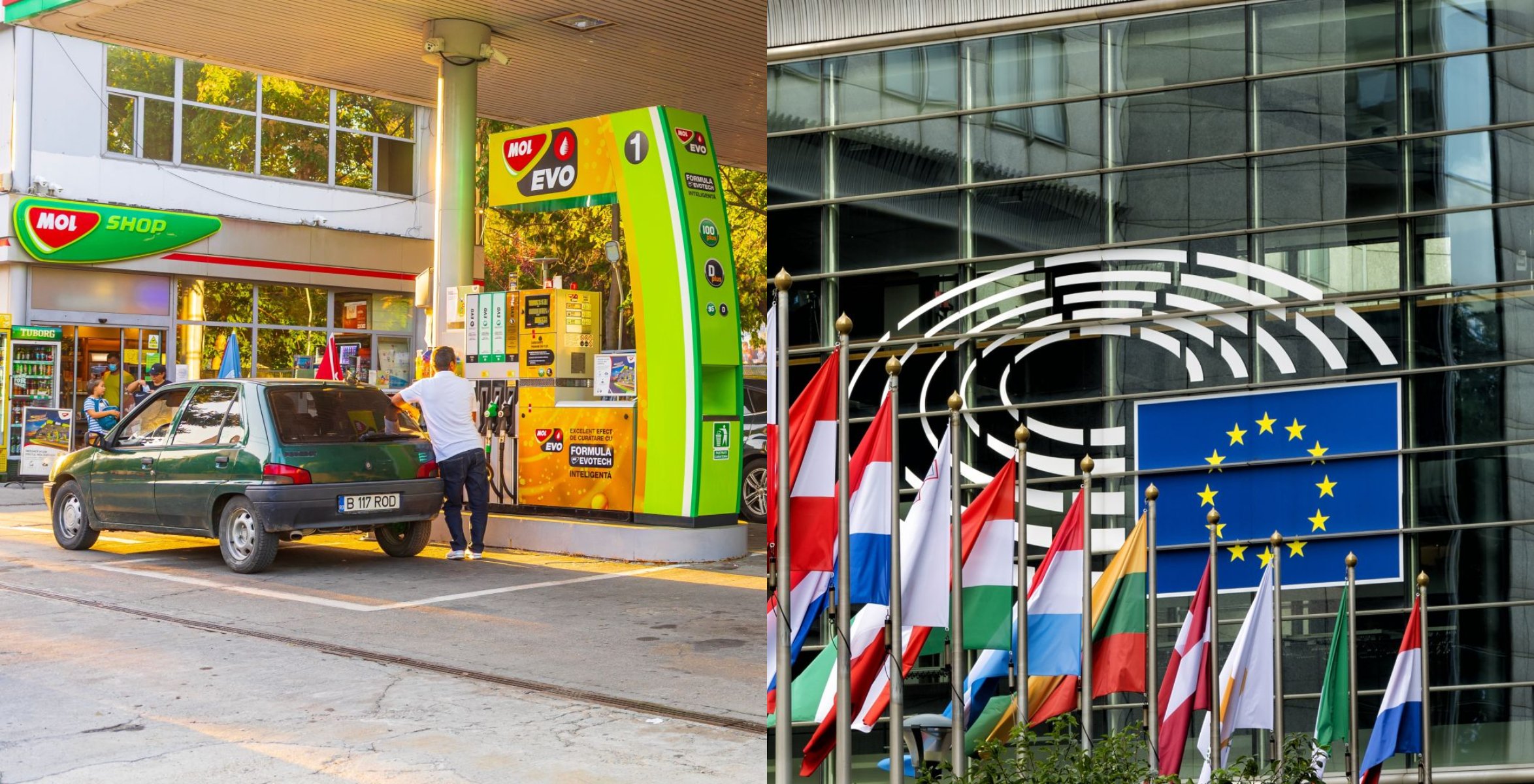 Cu cât s-ar putea scumpi benzina, motorina și gazele. Noua taxă pe carbon pregătită de UE lovește în buzunarele românilor