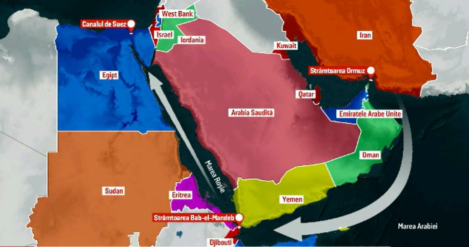 Un nou front în războiul din Orientul Mijlociu. Rebelii Houthi anunță blocarea unei rute esențiale pentru comerțul mondial