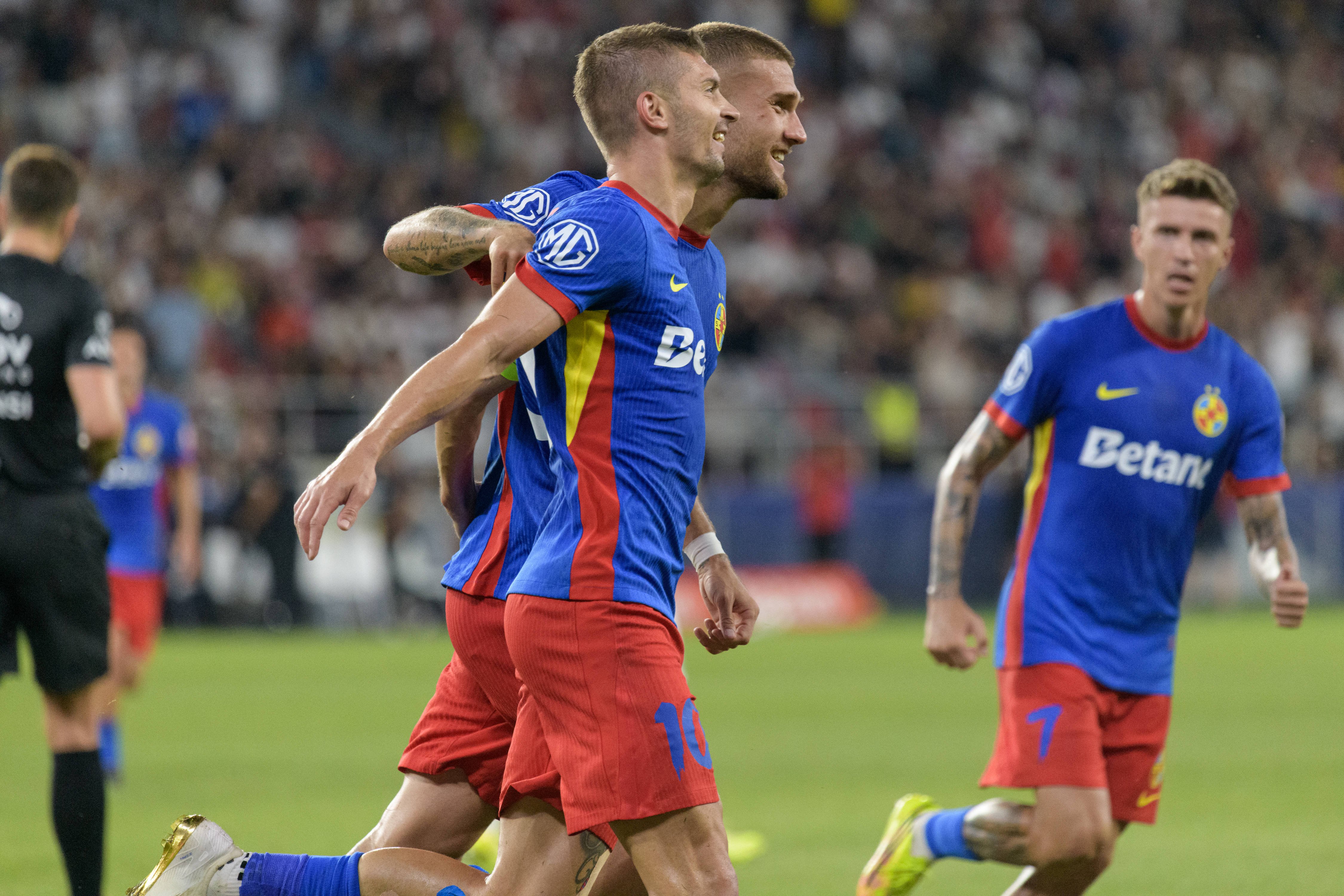 FCSB - FK Auda, LIVE pe Pro TV și VOYO. Cine este adversara roș-albaștrilor în Conference League