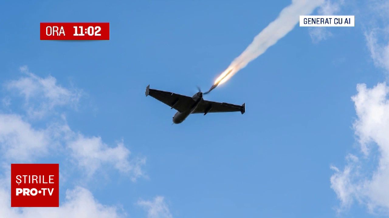 Poza pentru articolul Parchetul a confirmat tipul dronei doborâte în Buzău de un F-16 românesc. Anunțul procurorilor