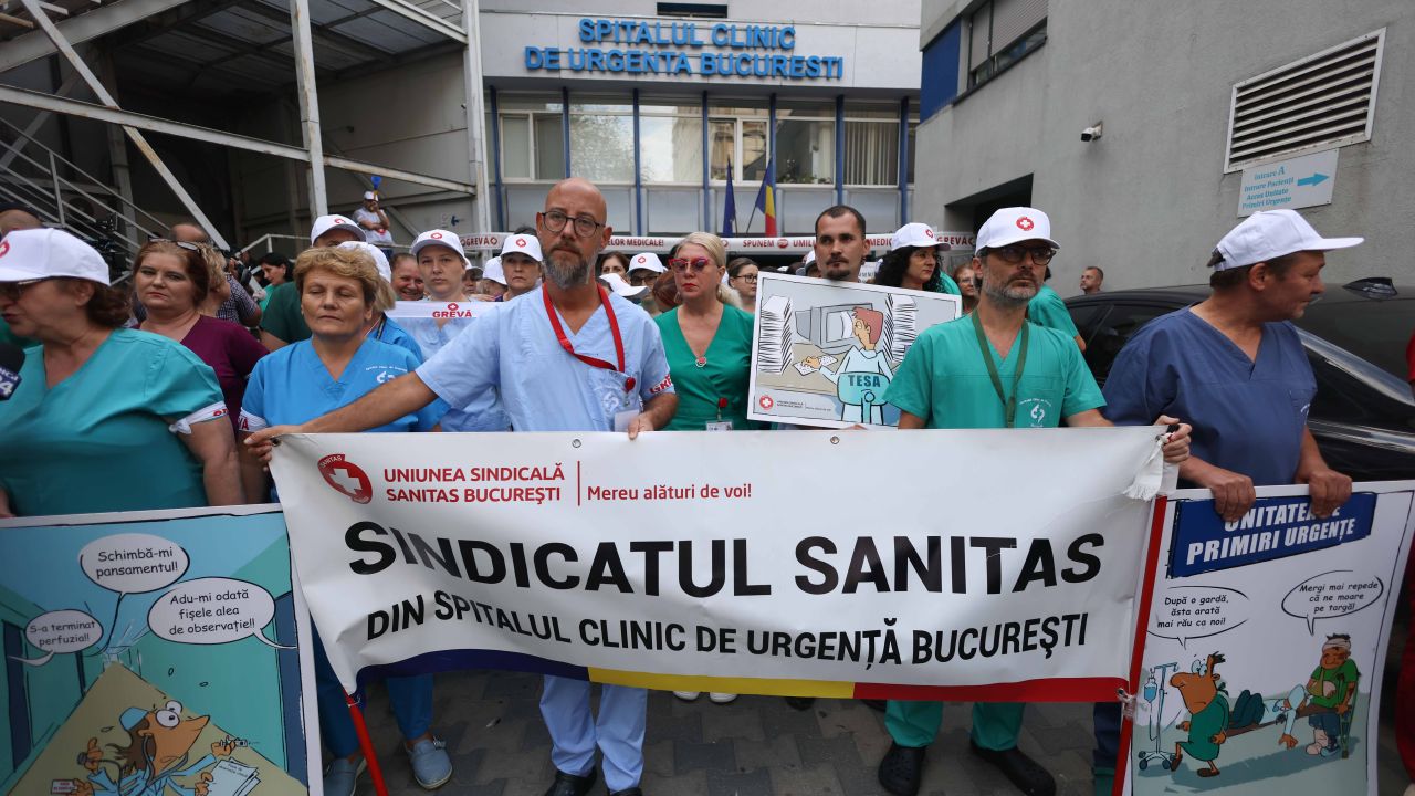 Noi condiții puse de sindicaliștii din sănătate: „Niciun venit salarial total nu trebuie să scadă”