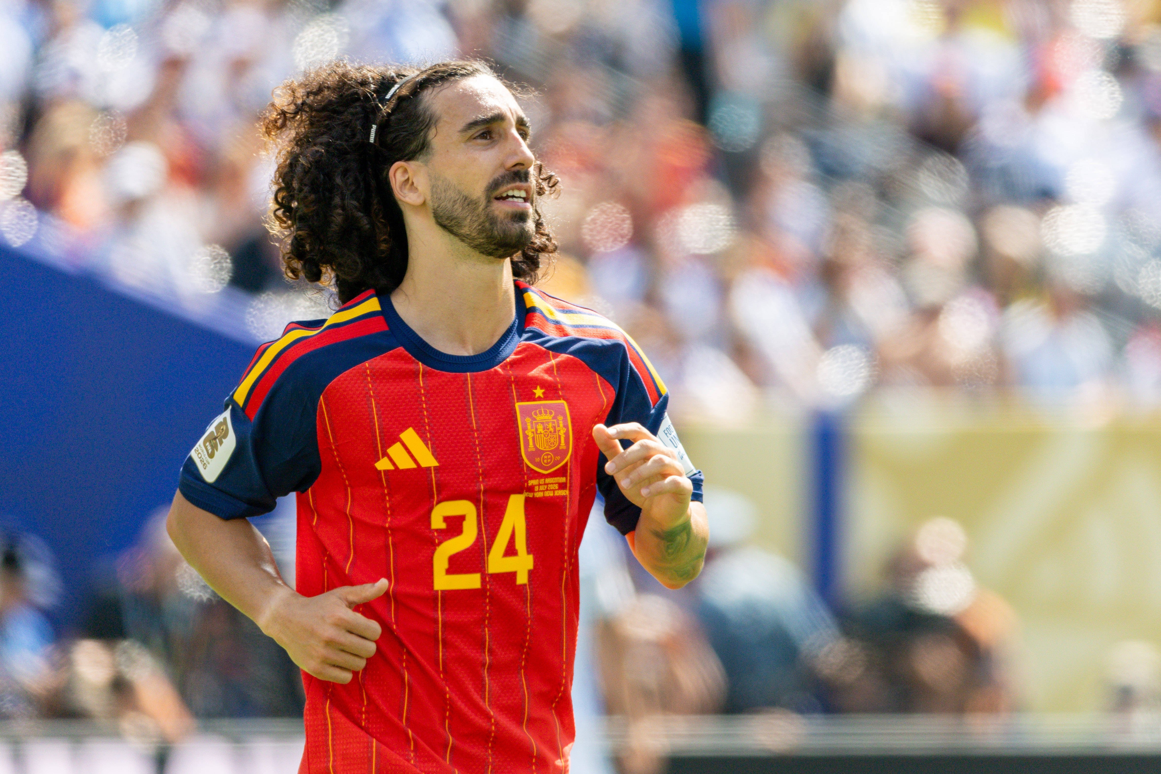 Promisiunea făcută înaintea Cupei Mondiale, dusă până la capăt. Ce tatuaj și-a făcut Cucurella după triumful Spaniei. FOTO