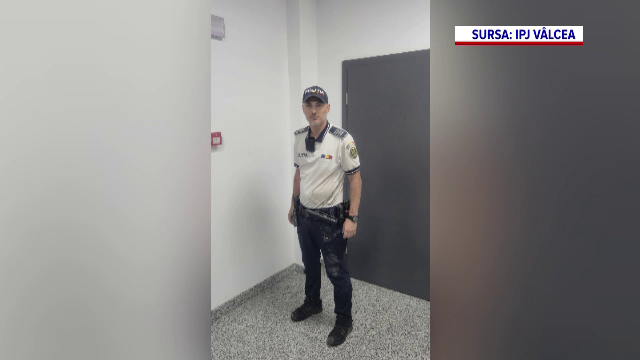 Polițist din Râmnicu Vâlcea, erou în toiul nopții. A sărit în râul Olănești pentru a salva o fată căzută în apă