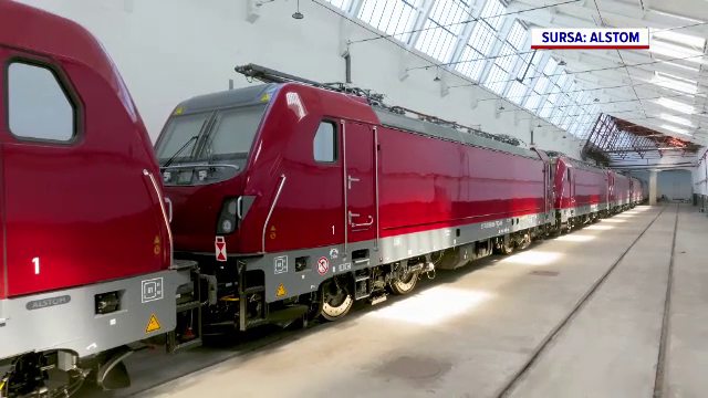 Cinci locomotive electrice noi au ajuns în România. Pot atinge 200 km/oră, însă doar pe foarte puține tronsoane