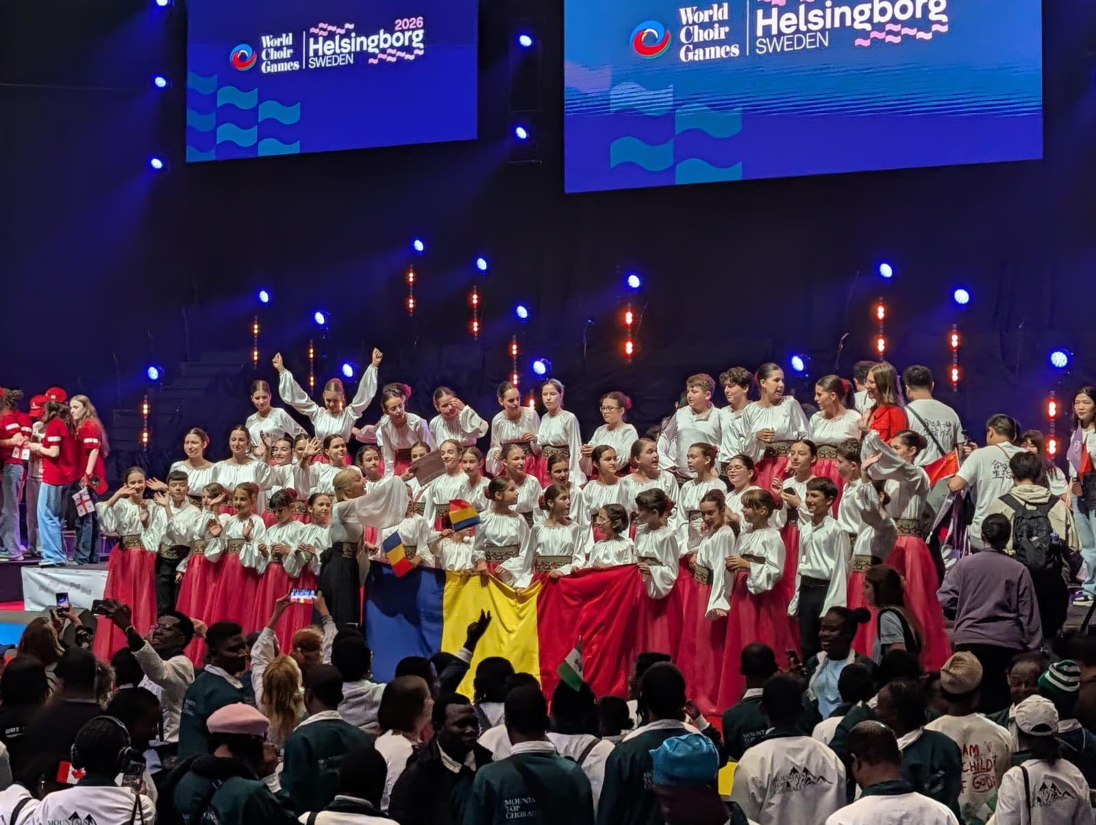 Corul „Junior Vip” din Cluj a câștigat aurul la World Choir Games 2026 din Suedia. A învins alte 146 de formații