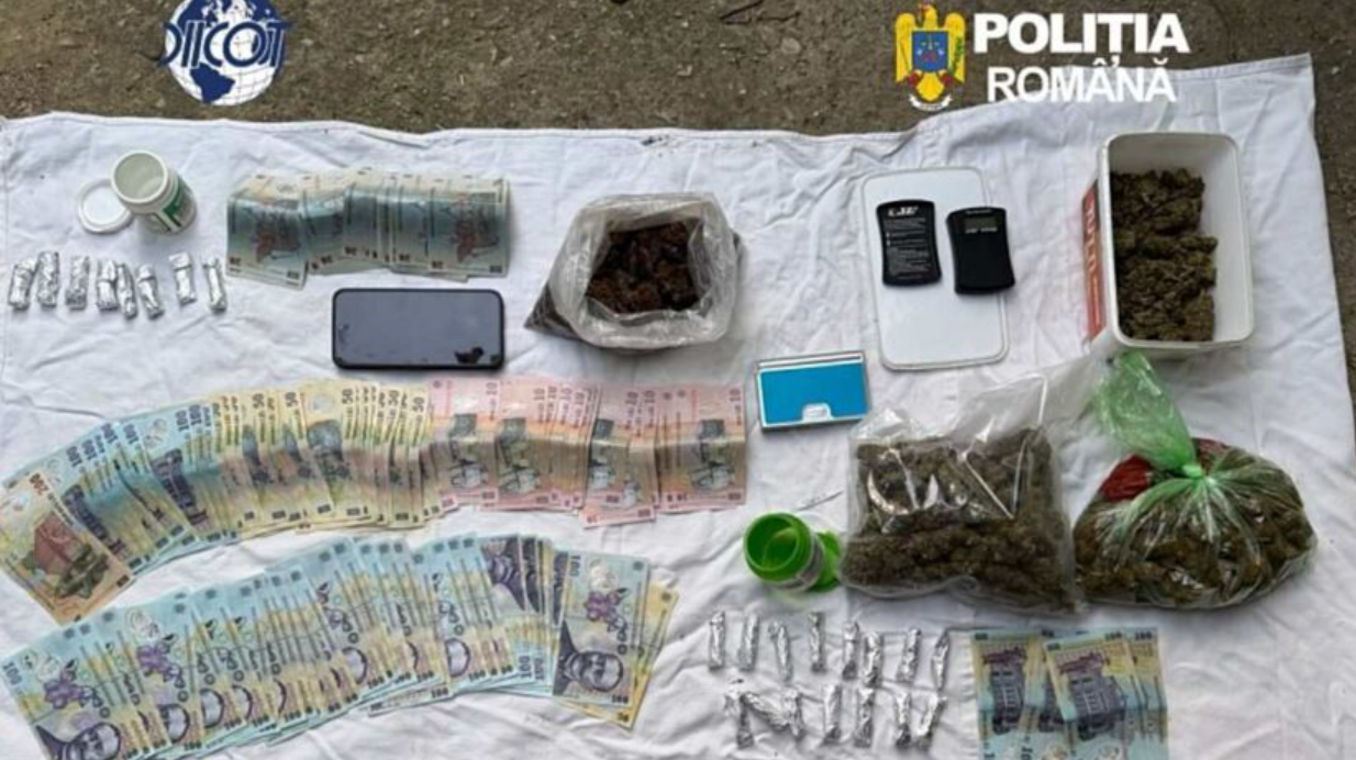 Droguri ascunse în recipiente de tipul sprayurilor nazale, descoperite de poliţişti înainte de marile festivaluri ale verii