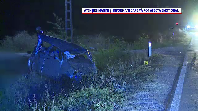 Filmul tragediei din Dâmbovița, unde cinci persoane și-au pierdut viața. Cum a provocat tânărul fără permis accidentul