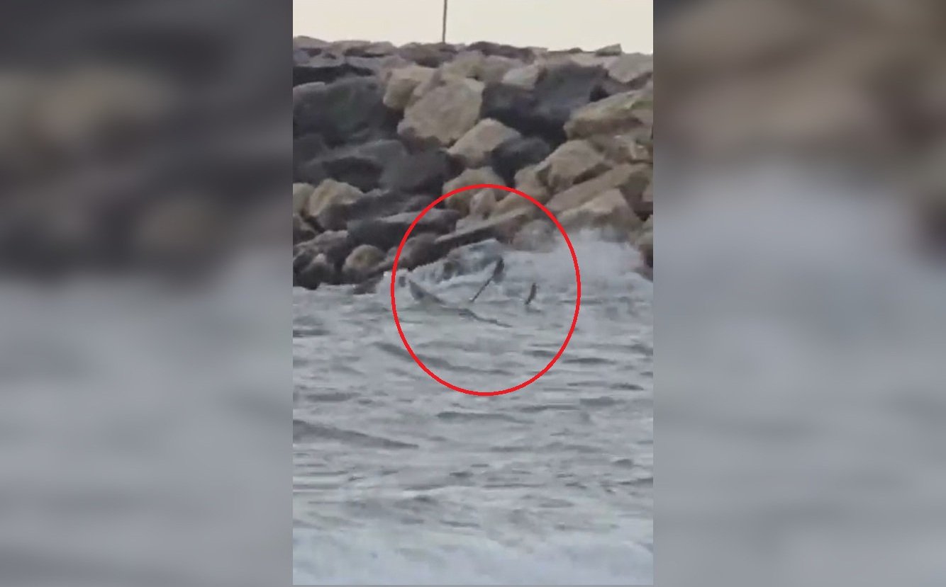 Posibil fragment de dronă, observat în mare la Costinești. Au fost anunțate autoritățile