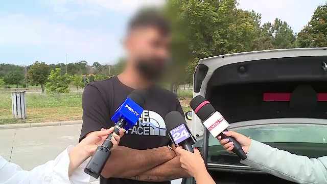 Reacția unui șofer cu permisul suspendat, oprit de polițiști pe Autostrada Soarelui. VIDEO