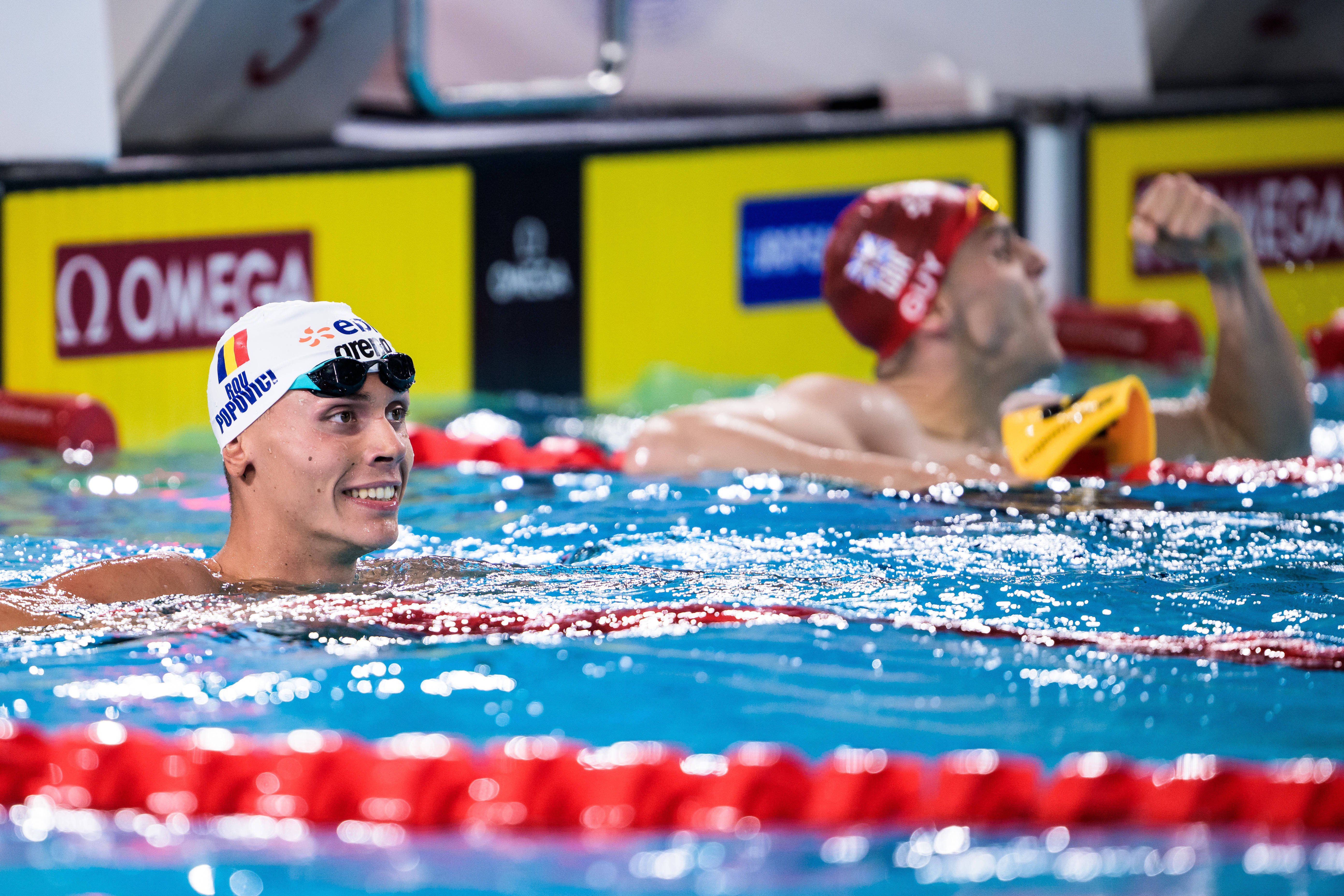 David Popovici, după al treilea aur european consecutiv la 200 m liber: „Acum nu înot pentru obiective și titluri”