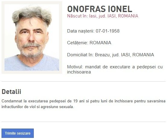 Fost primar al Iașiului, prins în Italia după ce a fost condamnat la peste 19 ani de închisoare pentru viol, adus în țară