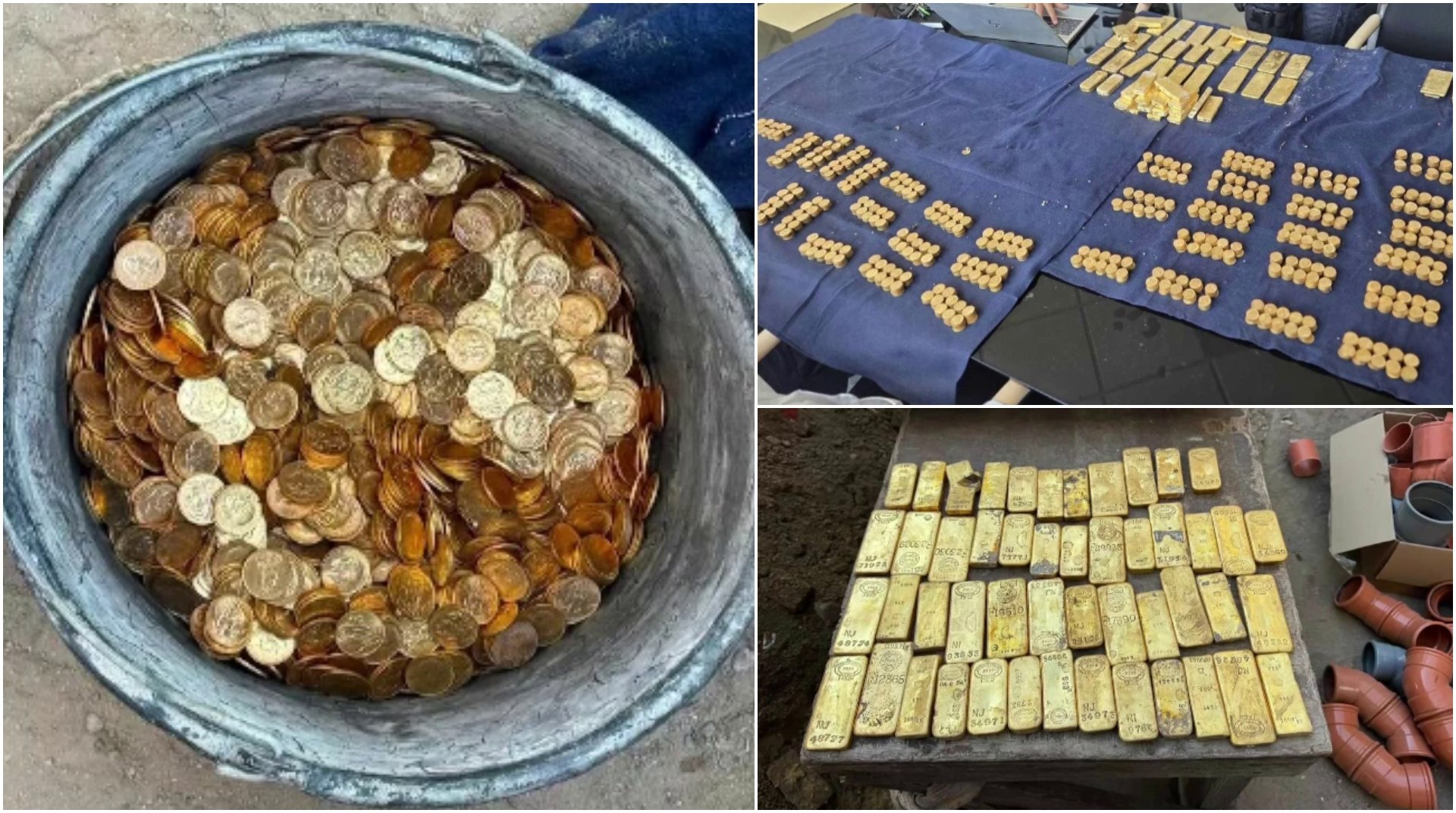 Experții au analizat comoara de 9 milioane de euro descoperită într-o casă din Belgia. Ce ascund lingourile de aur