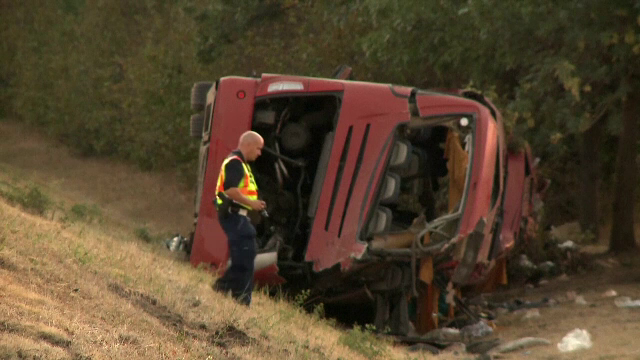 Cei 12 oameni care au murit în autocarul răsturnat în Ungaria se întorceau acasă după un pelerinaj