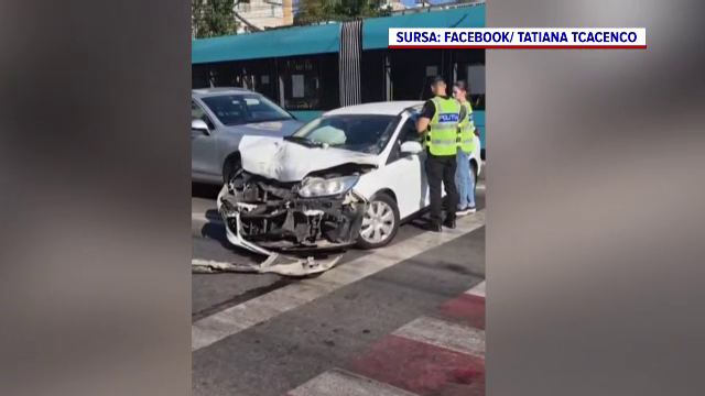 Un bărbat și-a lovit intenționat soția cu mașina pe trecerea de pietoni, după ce s-ar fi certat. Ce alcoolemie avea