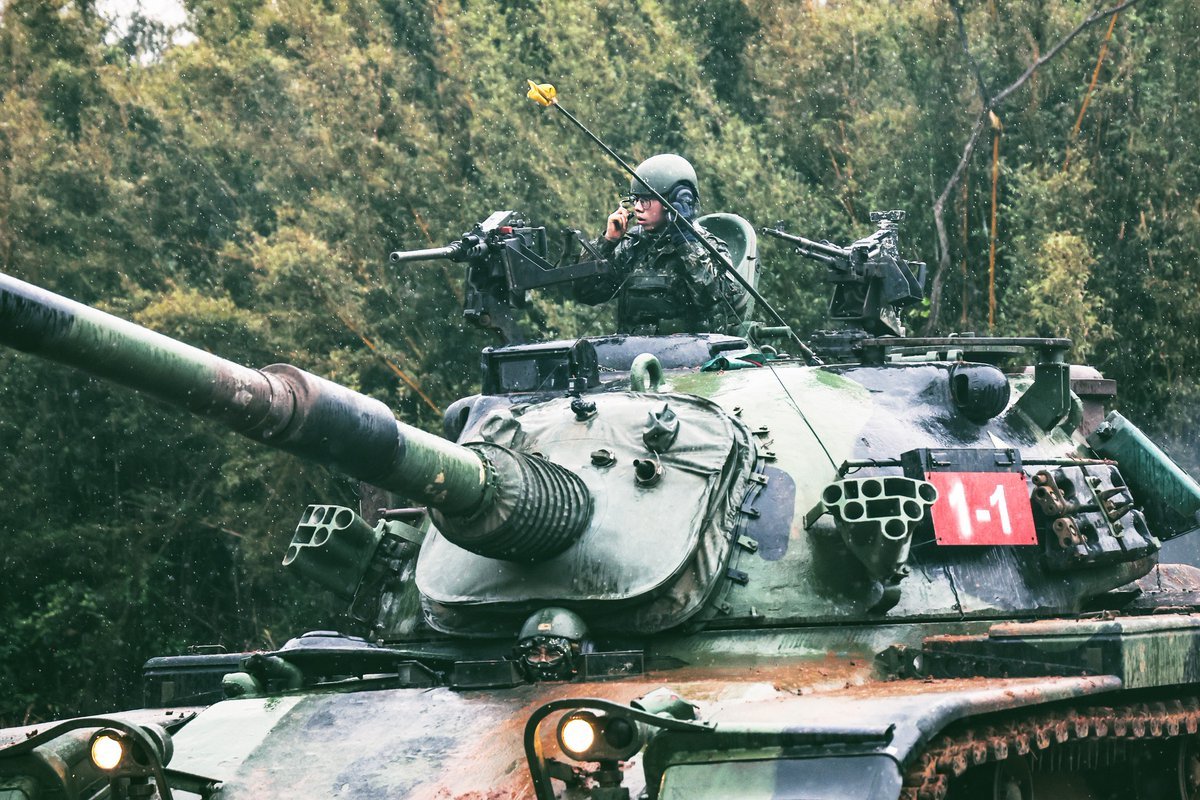 Taiwanul folosește tancuri „Frankenstein”, construite pe baza unor modele Patton vechi, pentru a apăra poarta către capitală
