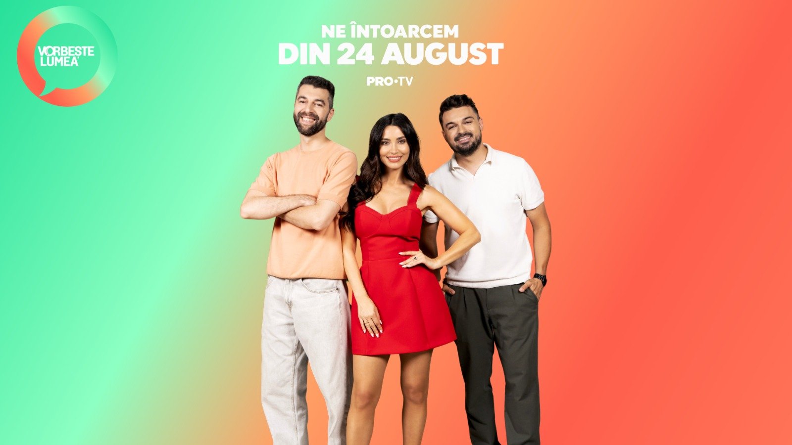S-a terminat vacanța, dar distracția abia acum începe! Vorbește Lumea revine cu un nou sezon de luni, 24 august