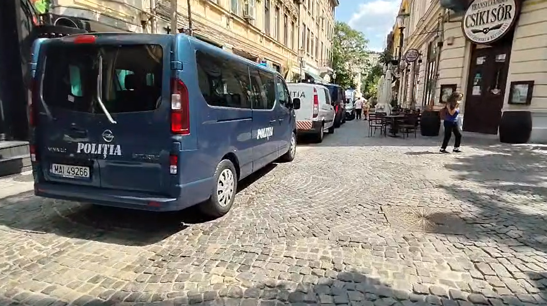 Un tânăr, găsit fără viață în Centrul Vechi din Capitală. Principala pistă a criminaliștilor