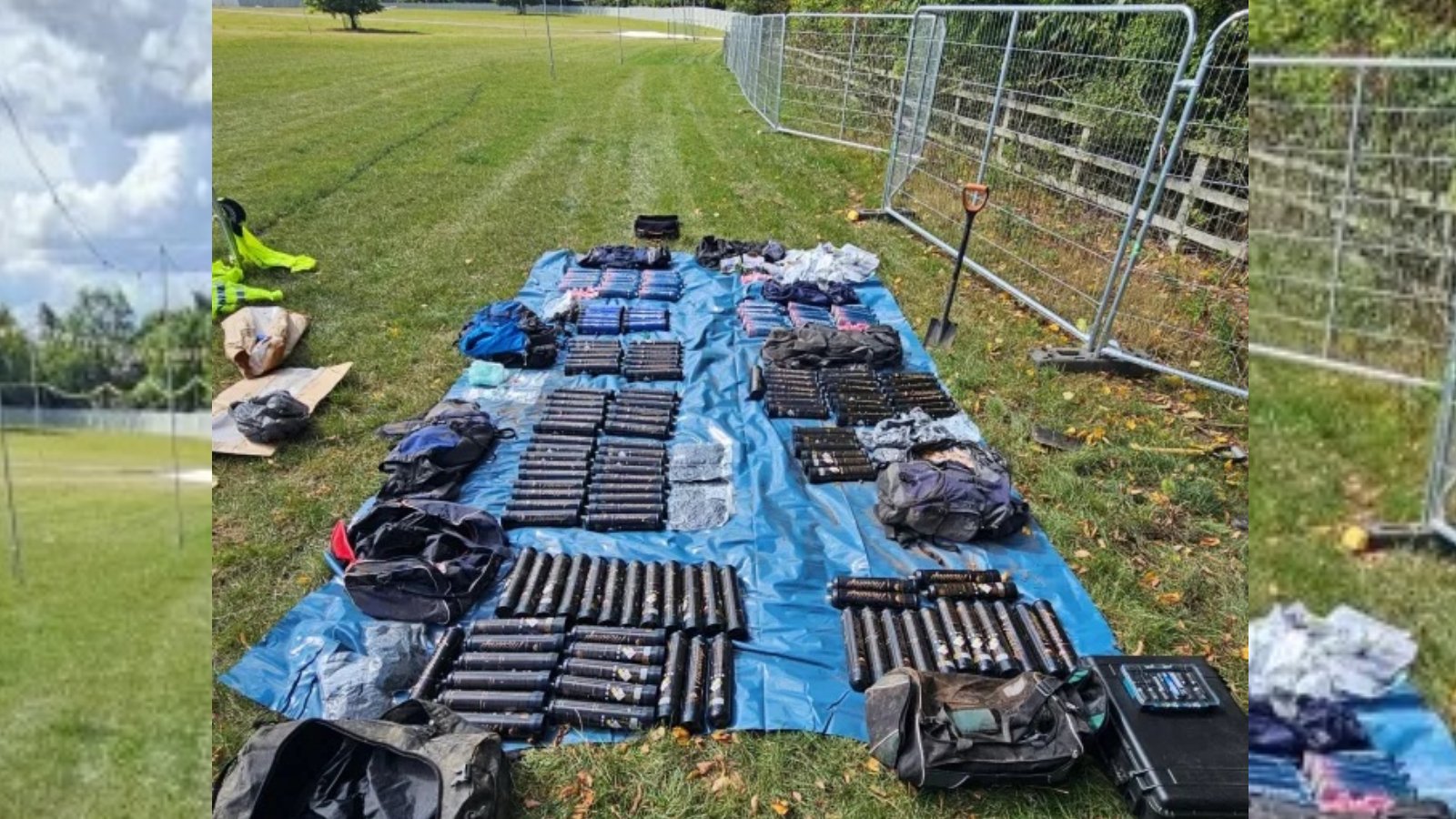 MDMA, ecstasy și ketamină, găsite de polițiști. Drogurile au fost îngropate cu luni înainte la un festival din Anglia