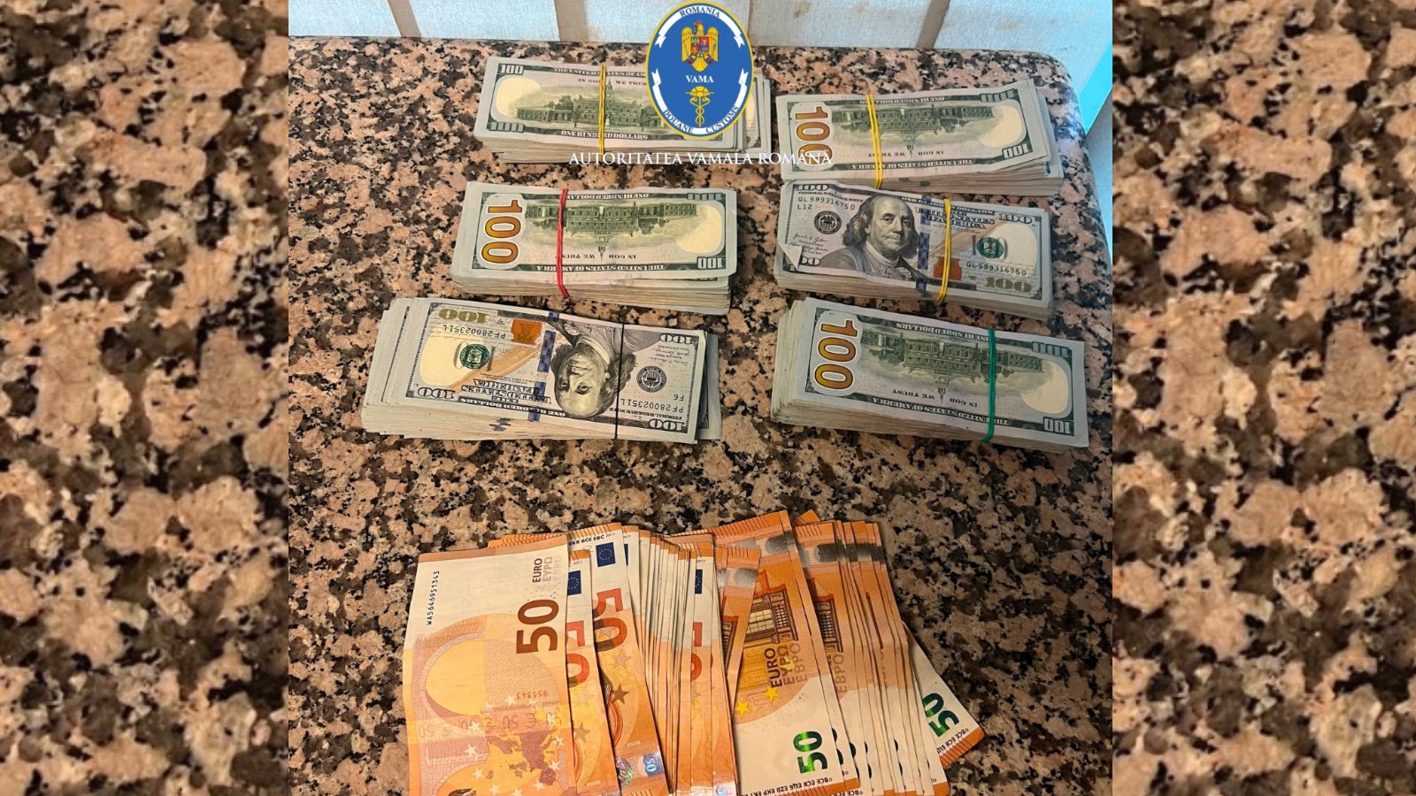 Un bărbat și-a pus copilul minor „la înaintare” în aeroportul Otopeni ca să nu declare suma uriașă pe care o avea asupra sa