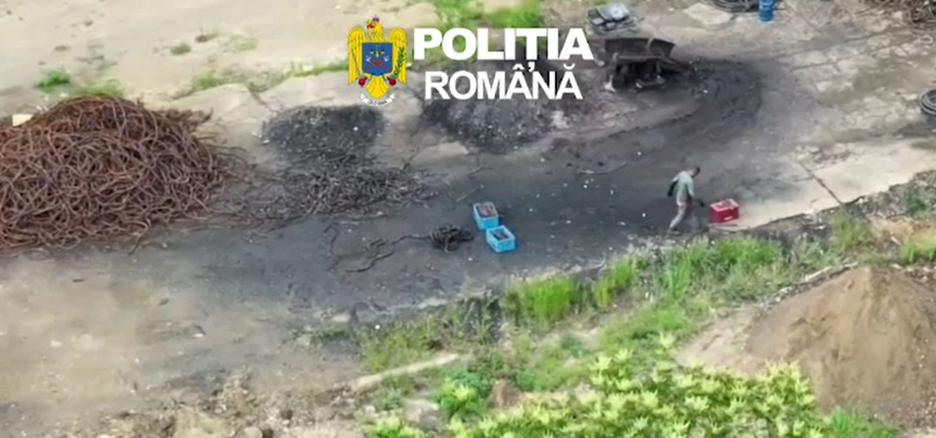 Angajații unor firme care lucrează la modernizarea căii ferate ar fi furat cabluri din vechea infrastructură a CFR