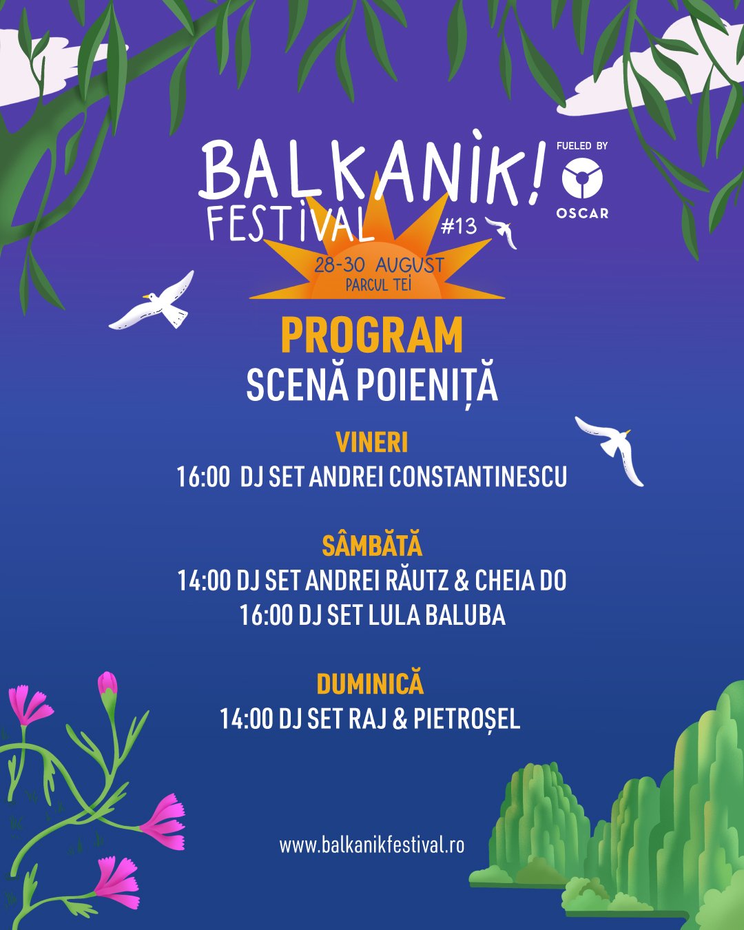 Balkanik festival 13 program scena poienita