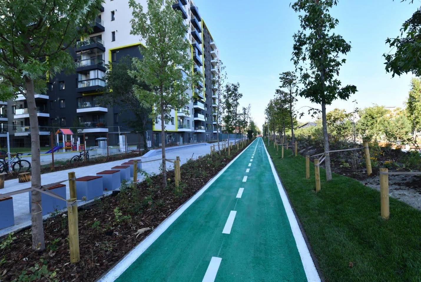 Primăria Sectorului 6 a inaugurat „Faza 3” din Parcul Liniei. Ce s-a construit pe o fostă linie de cale ferată. FOTO