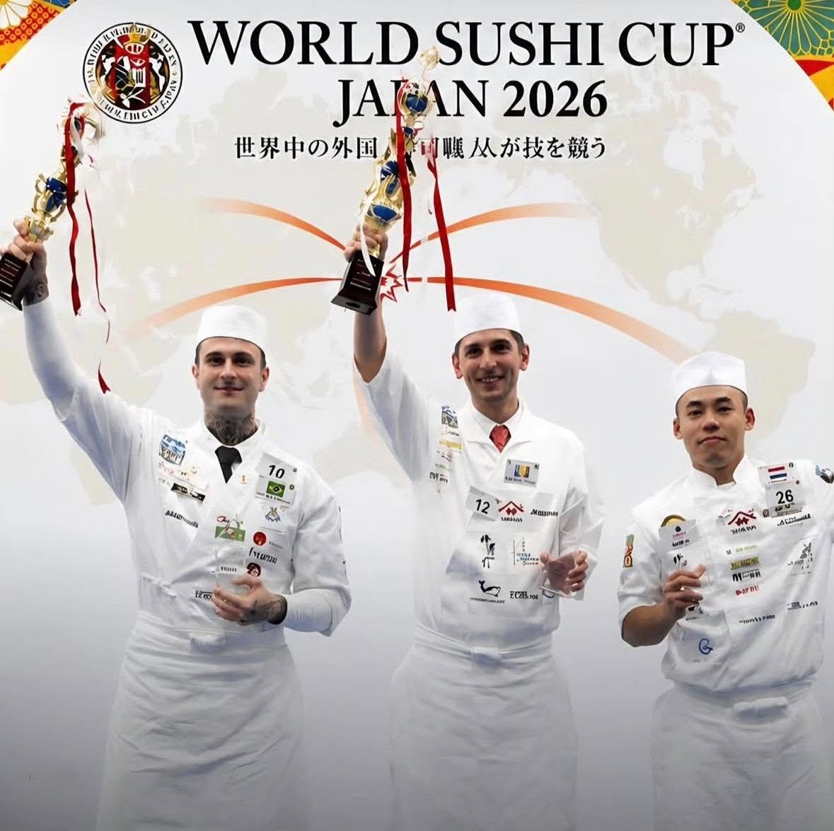 Japonezii au premiat cel mai bun sushi din lume. Iar câștigătorul e un român din Cluj-Napoca