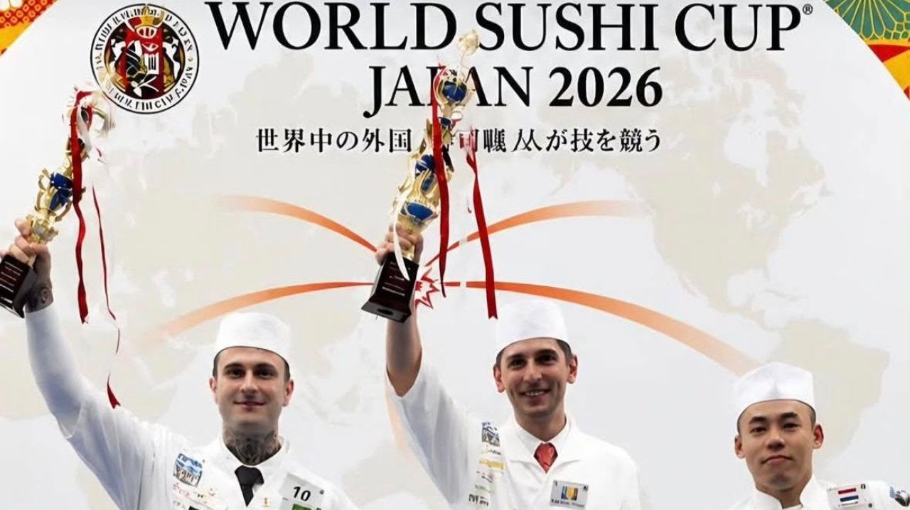 Japonezii au premiat cel mai bun sushi din lume. Iar câștigătorul e un român din Cluj-Napoca