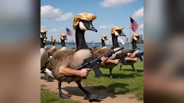 Cum apare pe hărți Lacul Ontario, redenumit America de Trump. Cel mai puternic om al lumii a trecut acum la gâștele canadiene