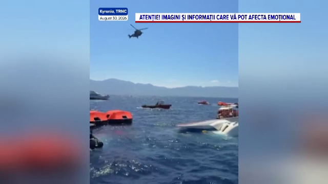 Noi detalii după naufragiul din Cipru. Pasagerii i-ar fi cerut căpitanului să întoarcă nava, dar acesta ar fi refuzat