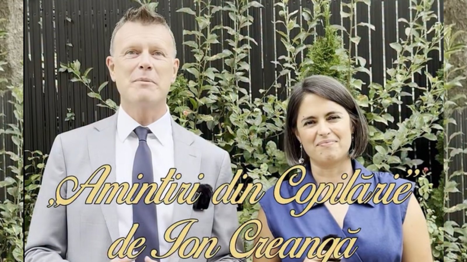 „La cireșe”, citit de ambasadorul Marii Britanii la București de ziua Limbii Române