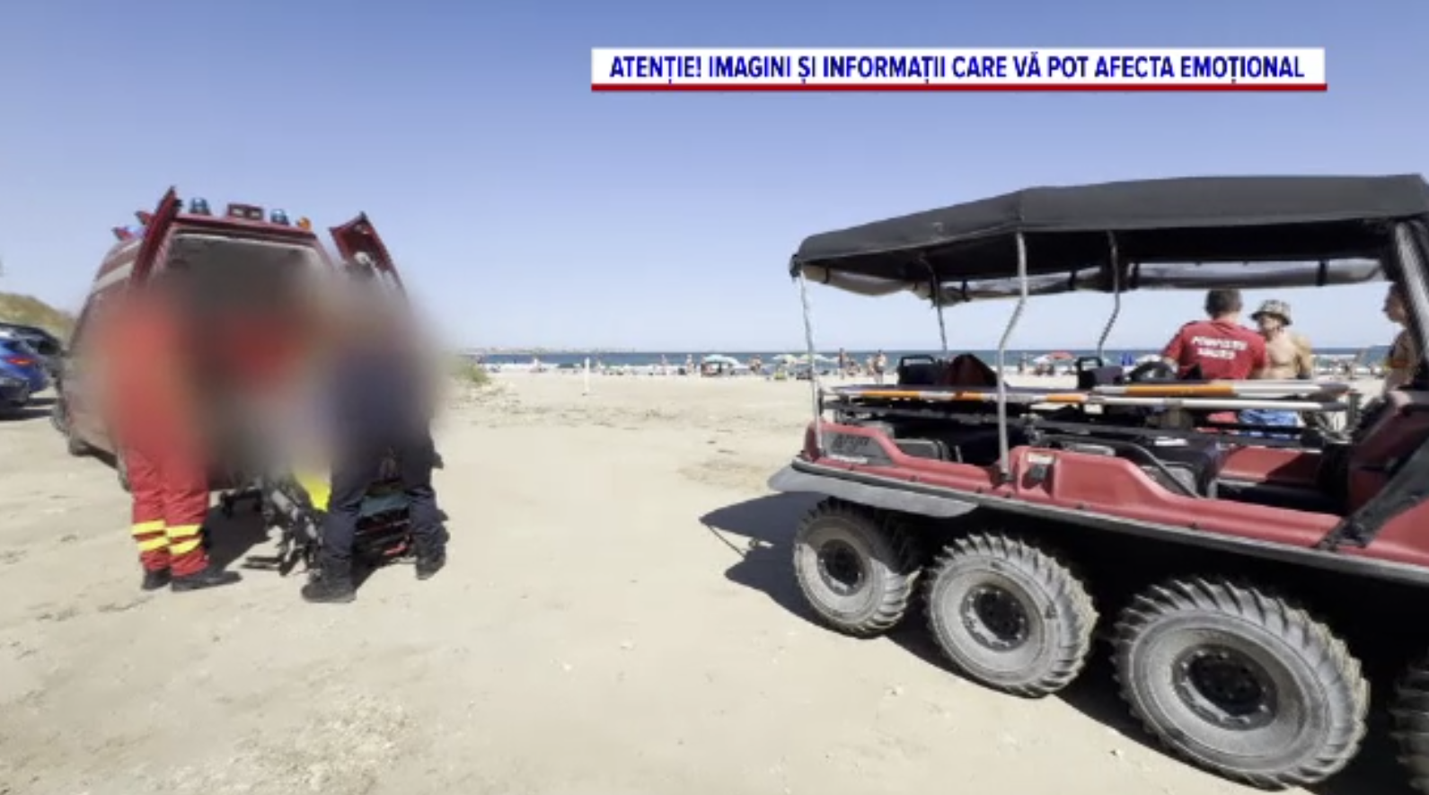 Copil de 12 ani, la un pas să fie înghițit de mare la Eforie. A fost scos din apă de turiști și resuscitat