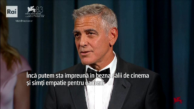 George Clooney a eclipsat toate vedetele la Veneția. Actorul a primit „Leul de Aur” pentru întreaga carieră