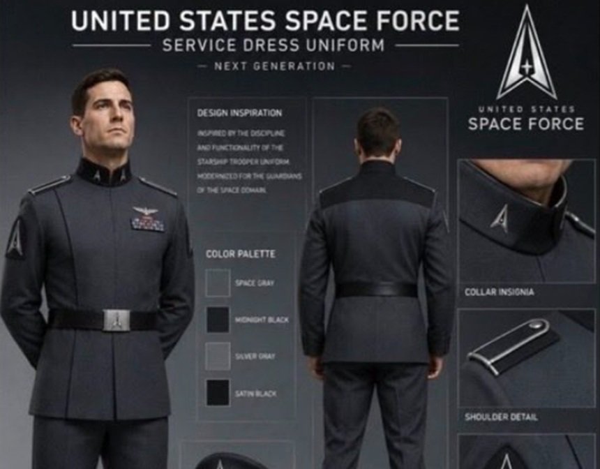Scandal în SUA, după ce Trump a prezentat noile uniforme ale Forțelor Spațiale, care seamănă izbitor cu cele naziste