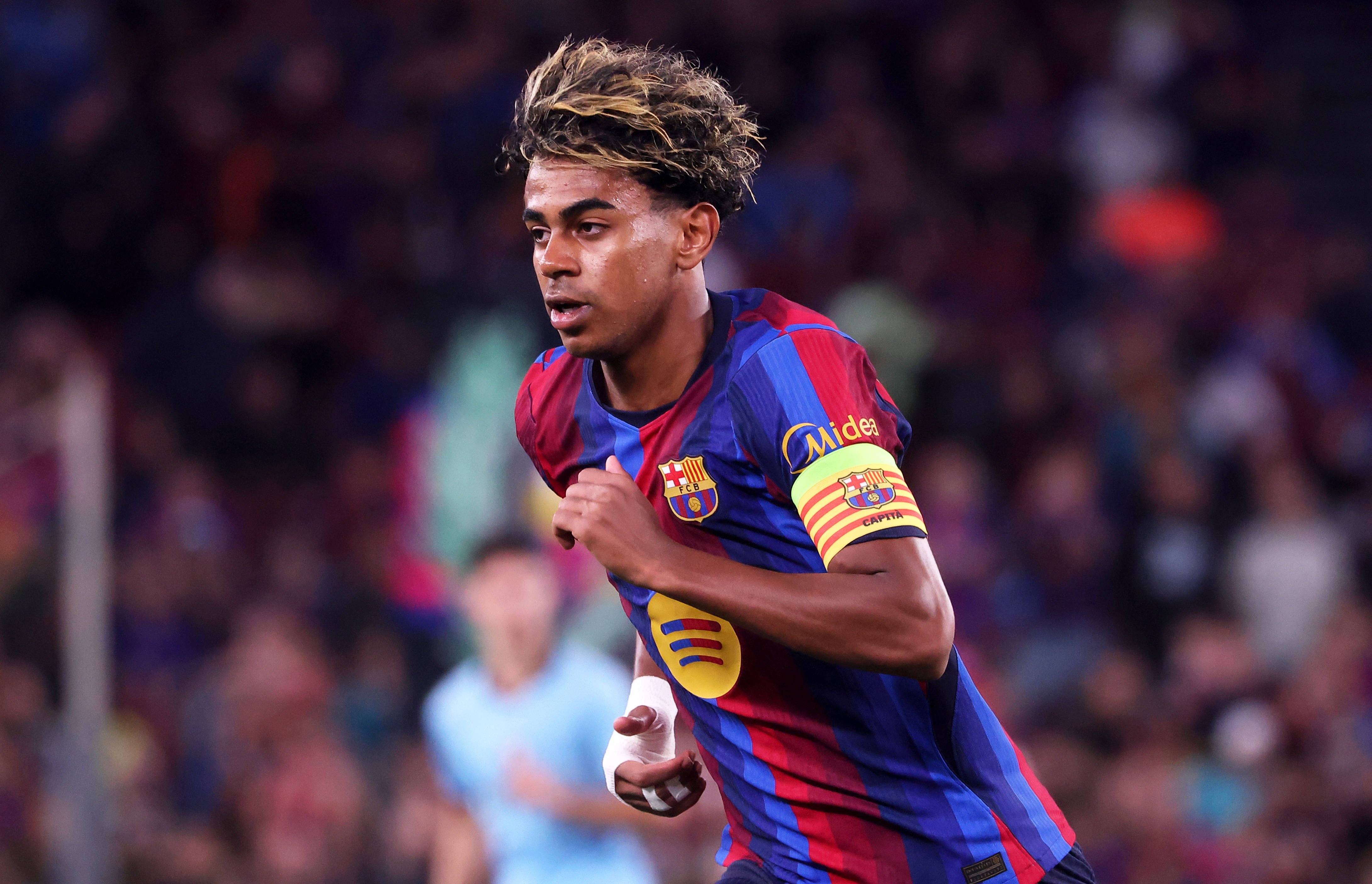 Lamine Yamal, cel mai tânăr căpitan al Barcelonei. Record stabilit la 19 ani, după victoria cu Feyenoord în Liga Campionilor