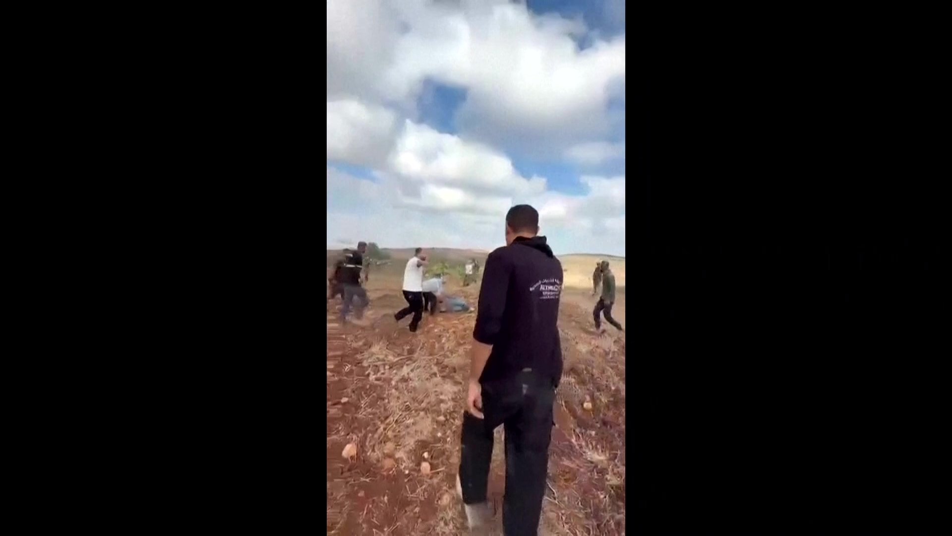VIDEO șocant cu momentul în care un palestinian este împușcat în picior de trupele israeliene