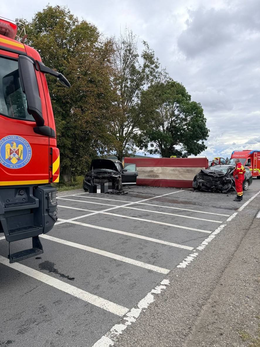 Accident cumplit pe DN15, în Mureș. Două persoane au murit, iar alte patru, între care un minor, au fost rănite