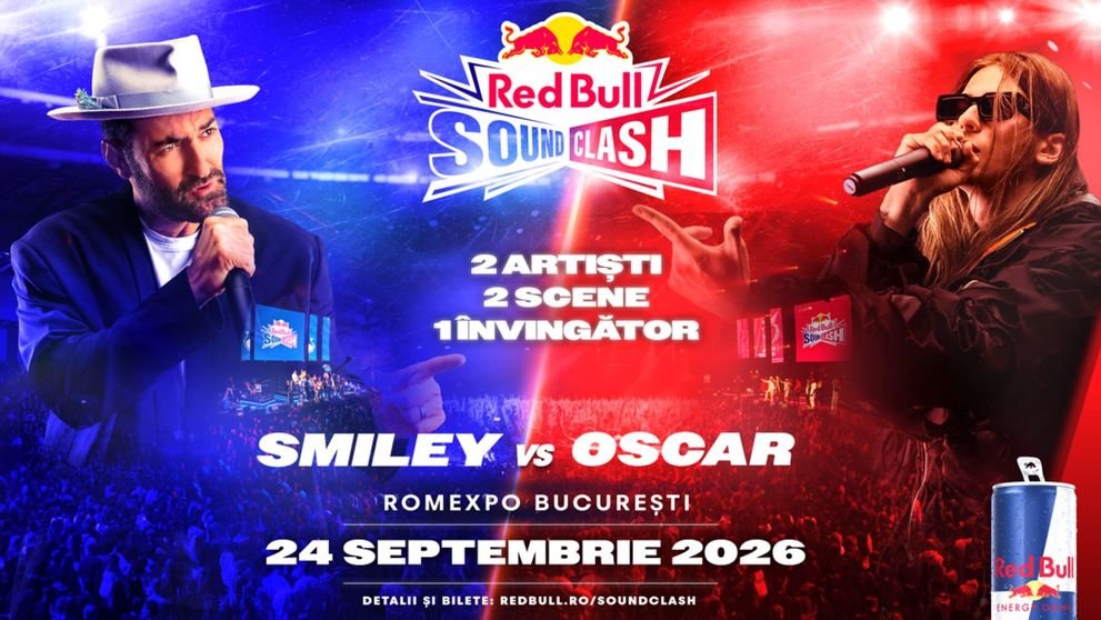 Smiley schimbă registrul la Red Bull SoundClash