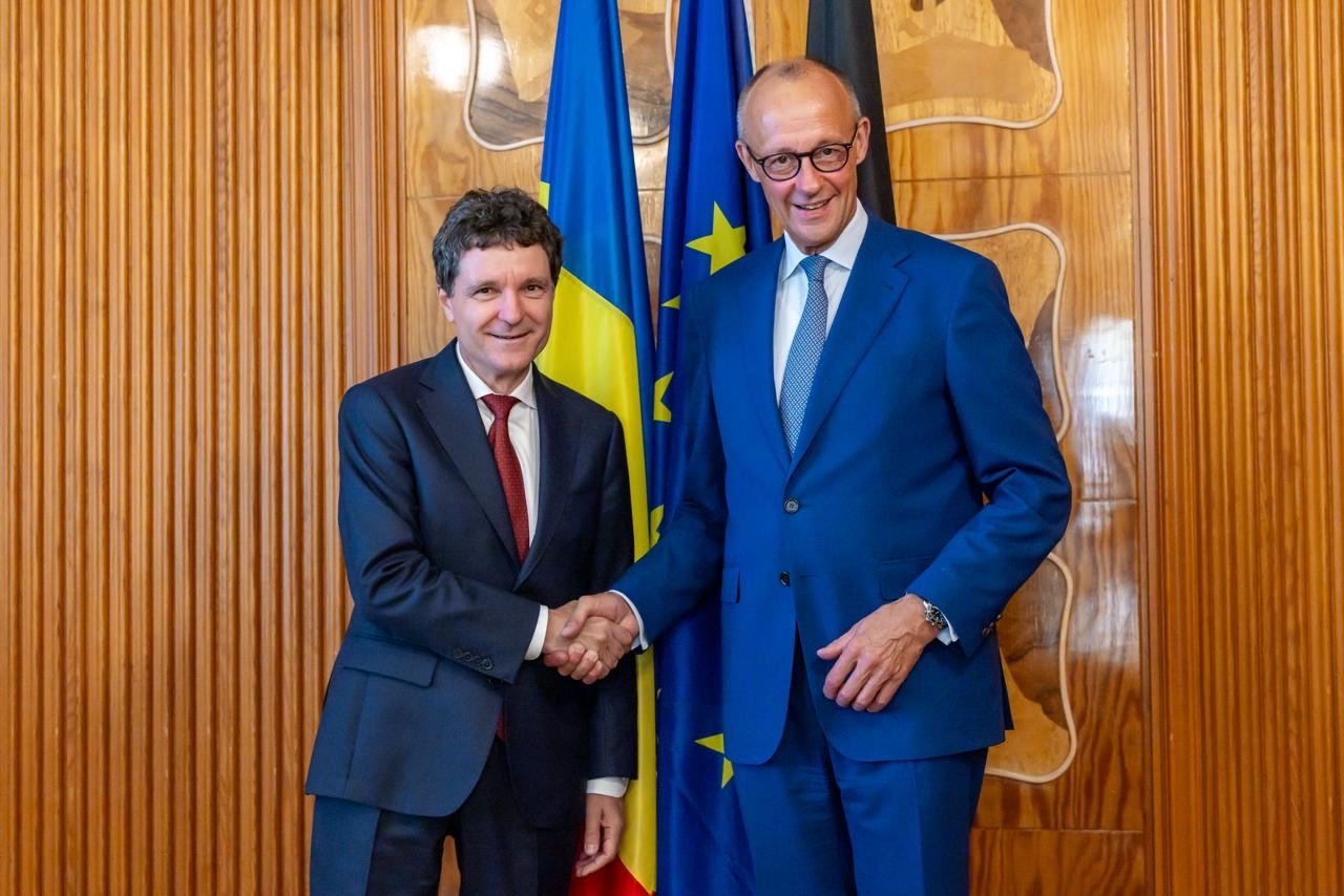 Președintele Nicuşor Dan a discutat cu cancelarul Germaniei, Friedrich Merz: ”A reconfirmat parteneriatul solid”