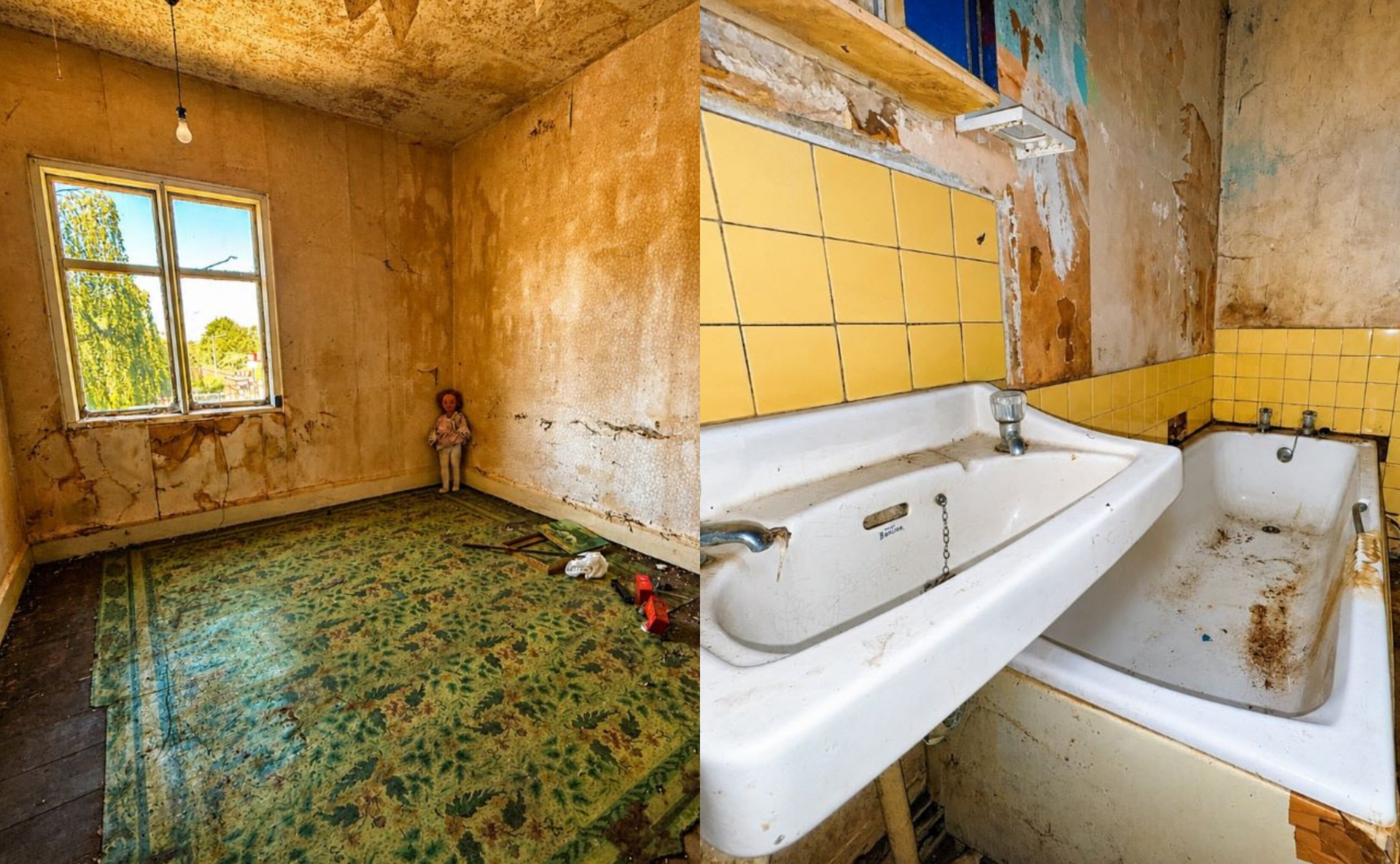 O casă care pare desprinsă dintr-un film horror este scoasă la vânzare pentru 88.000 de euro. Cum arată locuința | FOTO