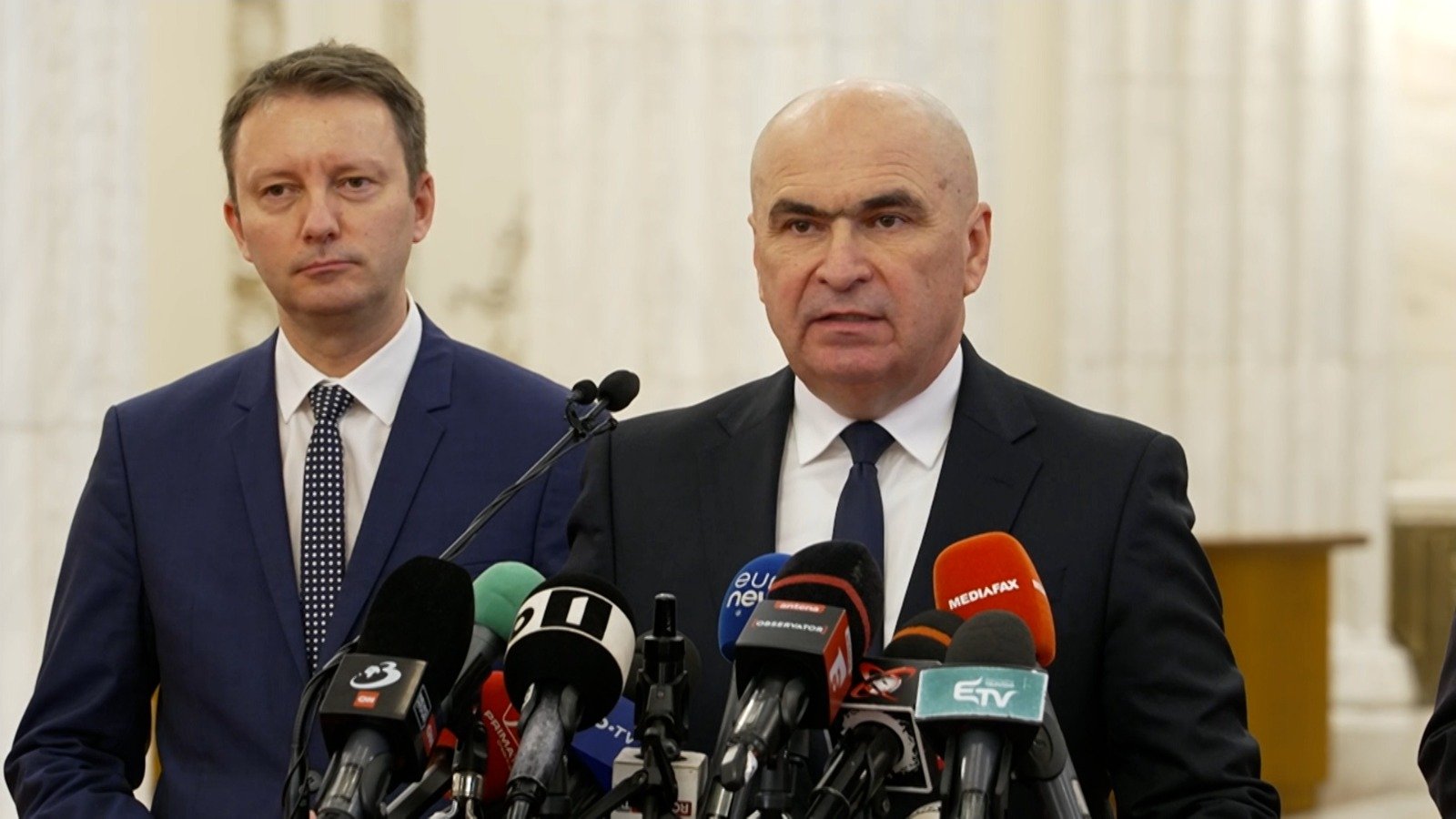 Ilie Bolojan spune că a aflat înainte cu 30 de minute, de la Siegfried Mureşan, despre intenţia lui Nicușor Dan